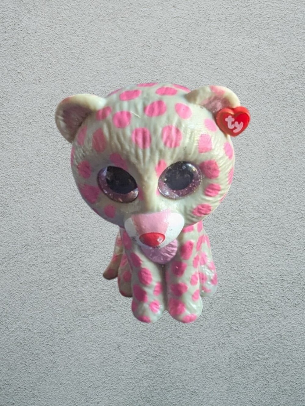 Ty Mini Beanie Boos Tasha The Leopard Figure